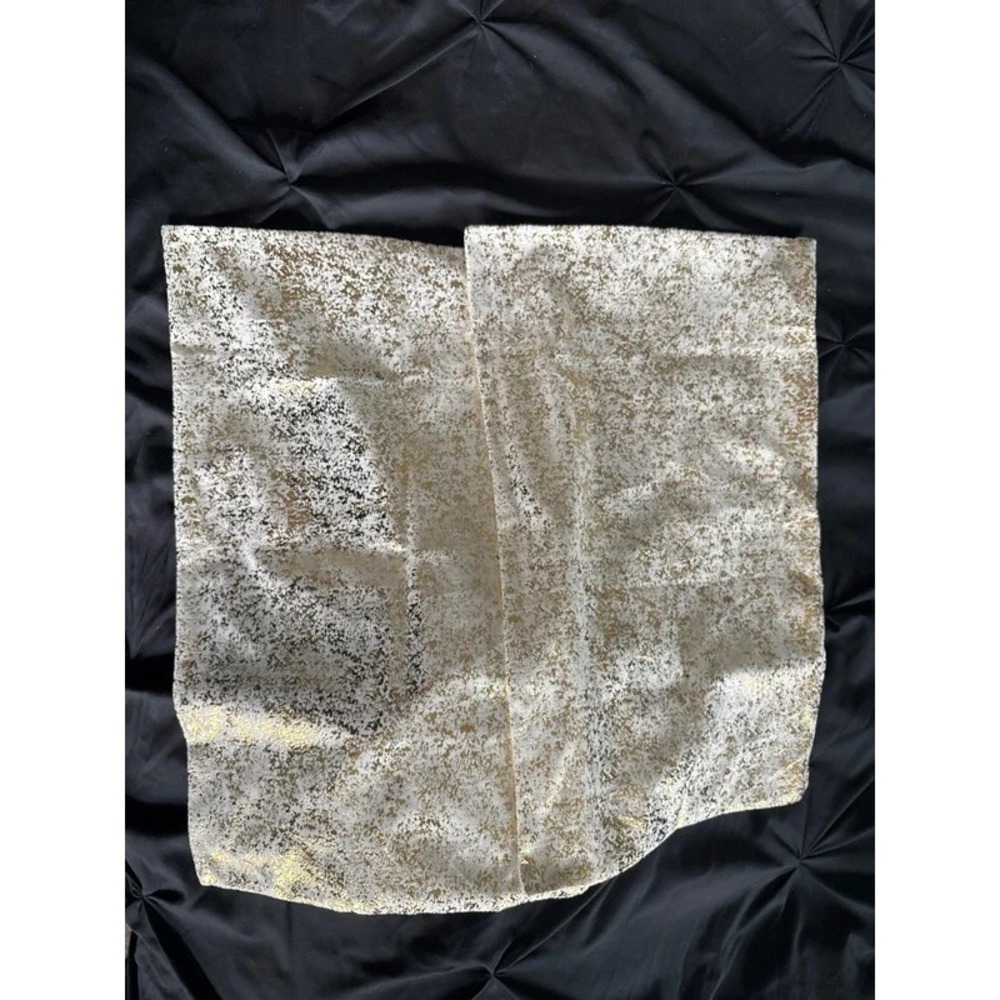 Gold Throw Pillow Covers 2 pieces